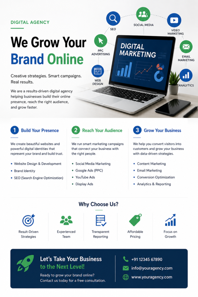 Digital Agency: Grow Your Business Online