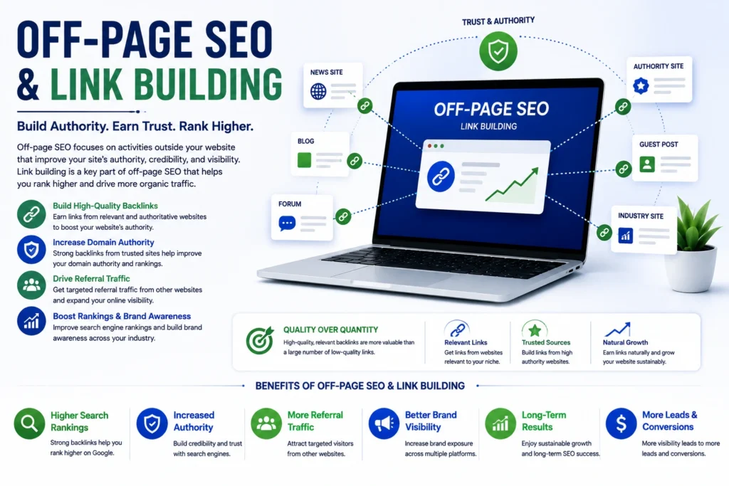 Off page SEO & link bulding